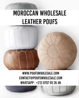 Moroccan Poufs wholesale