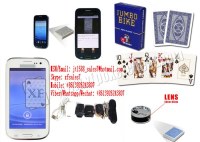 XF White Samsung S4 Mobile Phone Poker Analyzer Which Is Newest Model Of K3