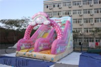 Hottest amusement park inflatable kids slide inflatable slide equipment