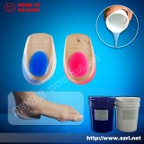 Silicone plantar foot support insole