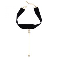 Wholesale Fashion Black Velvet Choker Necklace