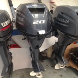 Slightly Used Yamaha 20HP 4-Stroke Outboard Motor Engine