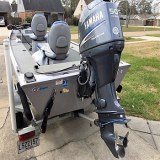 Slightly Used Yamaha 50HP 4-Stroke Outboard Motor Engine