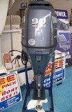 Slightly Used Yamaha 90HP 4-Stroke Outboard Motor Engine