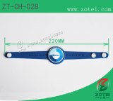 RFID Soft PVC wristband tag(ZT-CH-028)
