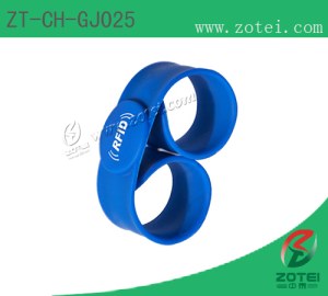 Clap silicone wristband tag(Product model:ZT-CH-GJ025)