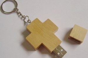 Wood USB flash drive