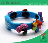 RFID oval silicone wristband